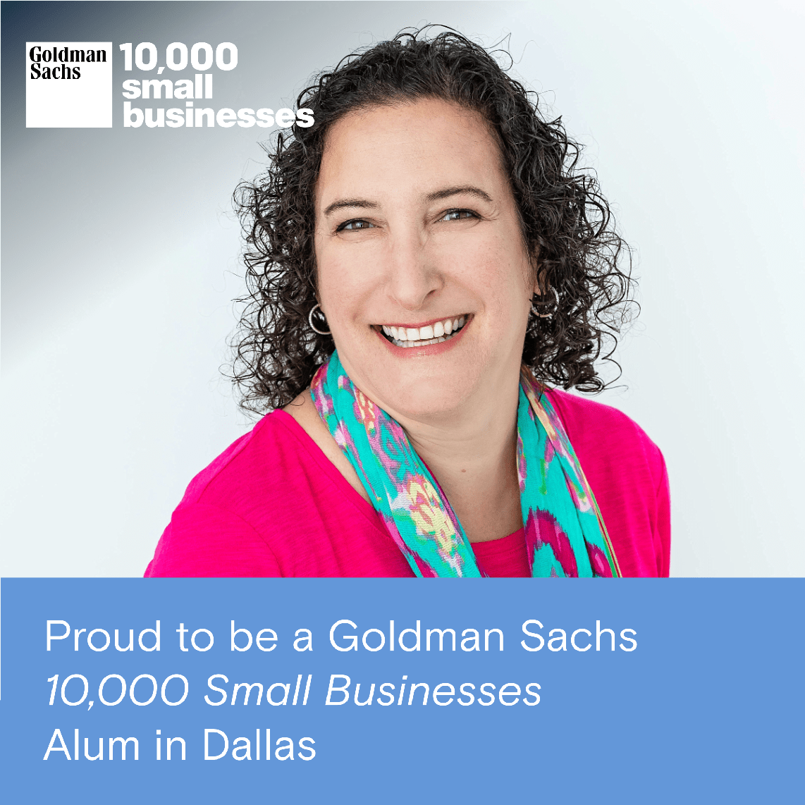 HireEffect CEO is proud to be an alum of the Goldman Sachs 10,000 Small Businesses Program