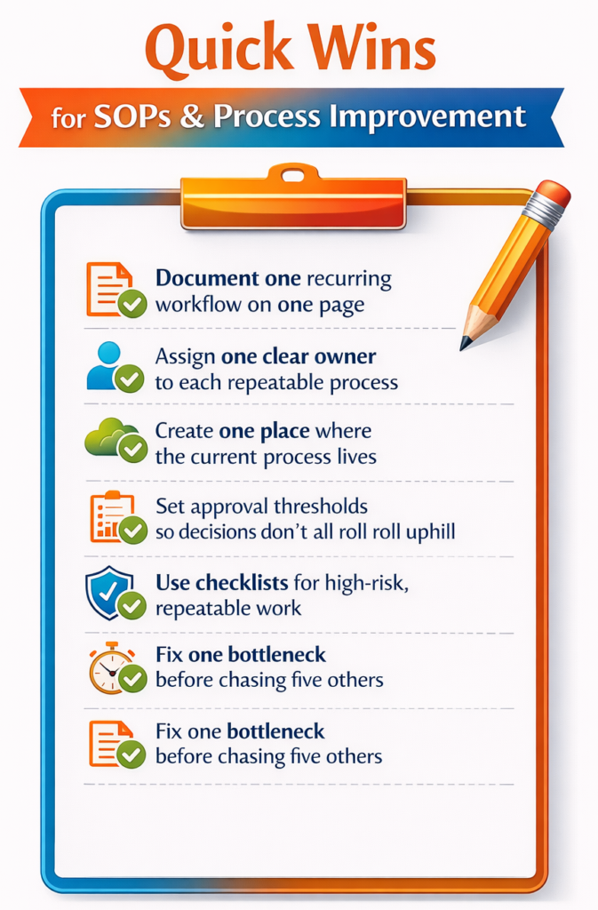 Quick Wins for process improvement