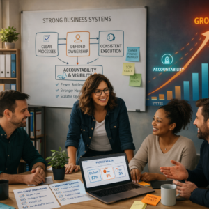 Mapping process improvement for growing businesses